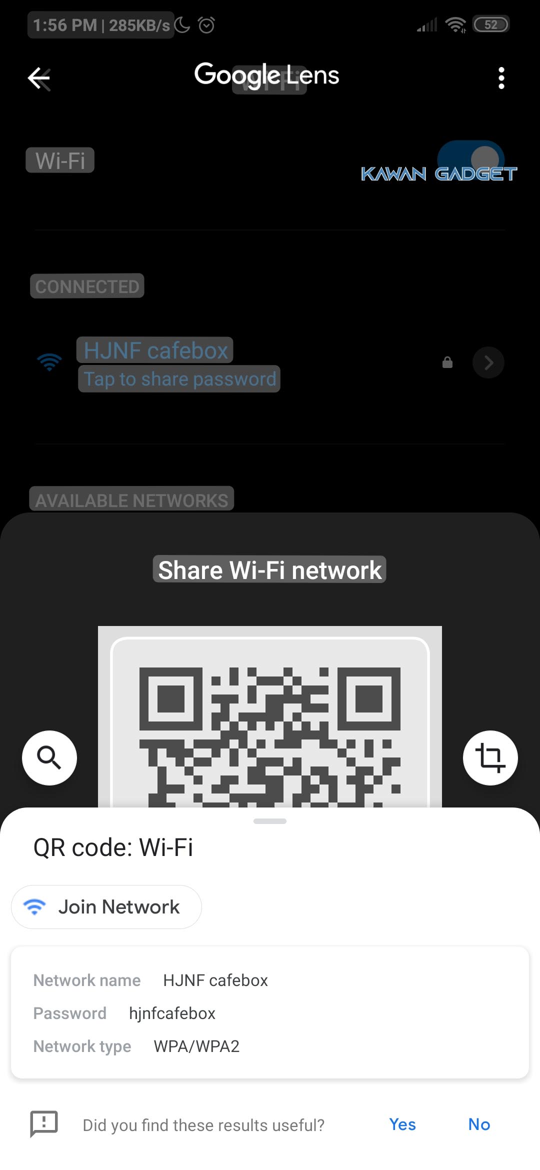 2 Cara Berbagi Sandi WiFi Lewat QR Code KawanGadget com 2 Cara Berbagi Sandi WiFi Lewat QR Code KawanGadget com
