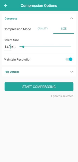 Cara Agar Status WhatsApp Tidak Pecah - Compress Options