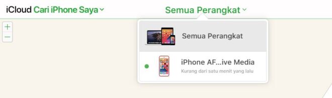 Cara melacak HP yang Hilang - Iphone