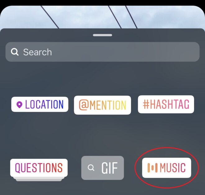 Gif - Cara Menggunakan Instagram Music