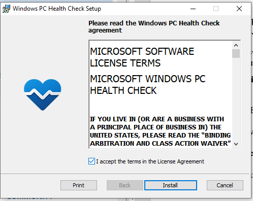 Ini cara install PC Health Check