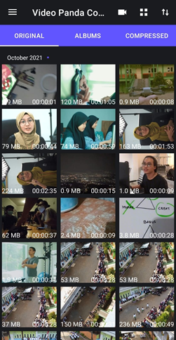 Cara Memperkecil Ukuran Video di Android - Pilih File-nya