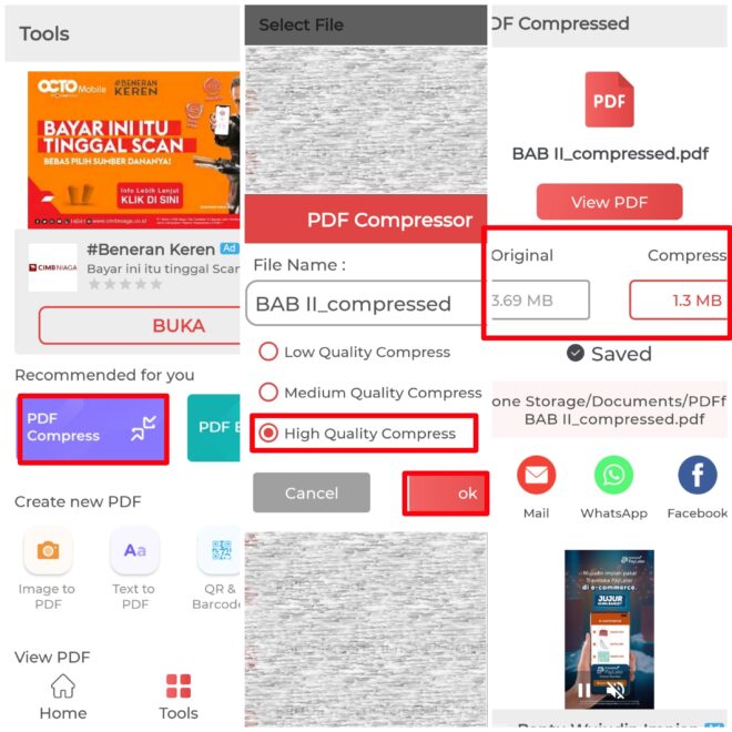 Cara Memperkecil Ukuran PDF - Kawangadget