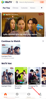 Cara nonton gratis di aplikasi wetv