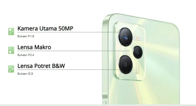 Realme C35 Dilengkapi Kamera 50MP Al Triple Kamera