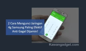 cara mengunci jaringan 4g Samsung