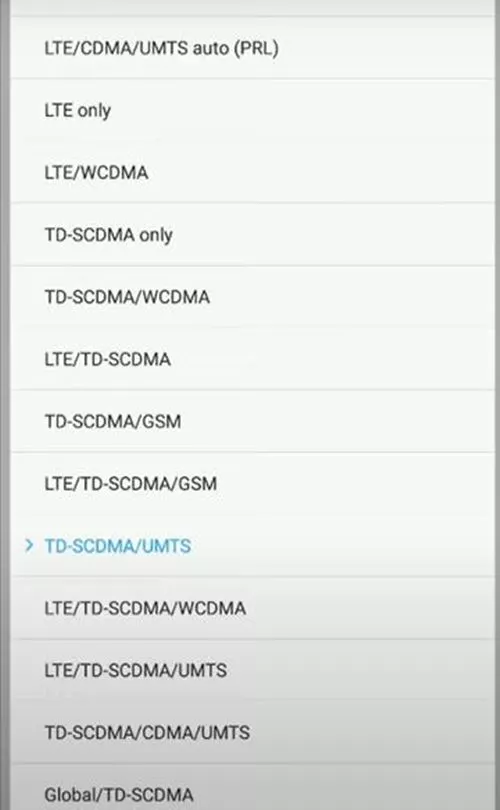 mengunci jaringan 4G oppo