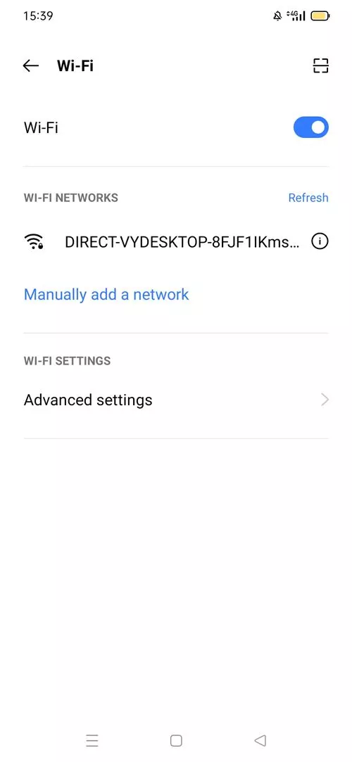 wifi tidak tersambung