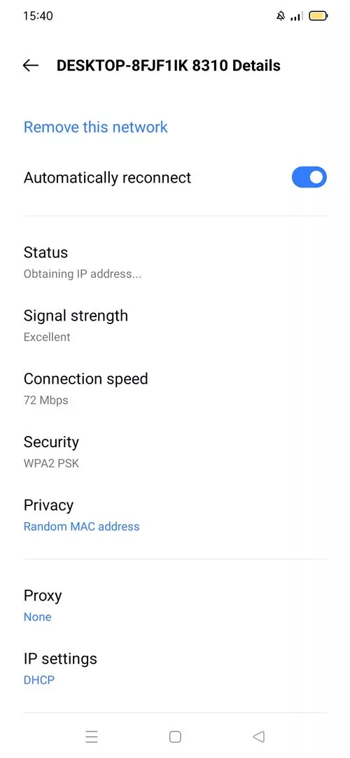 wifi tidak tersambung