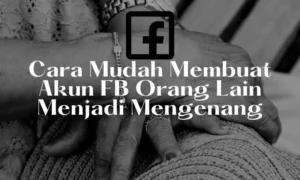 cara mengenang akun fb