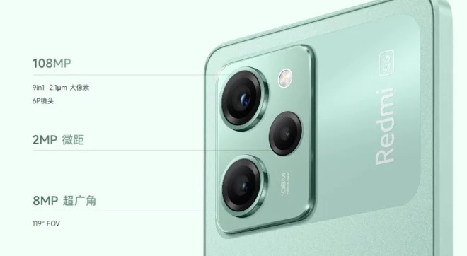 Kamera Redmi Note 12 Pro 50MP dengan dukungan OIS untuk menghasilkan foto berkualitas bagus