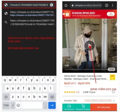 Download Video Shopee Tanpa Aplikasi 