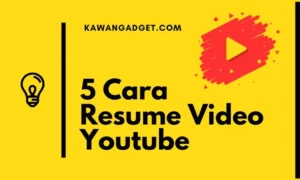 resume video youtube