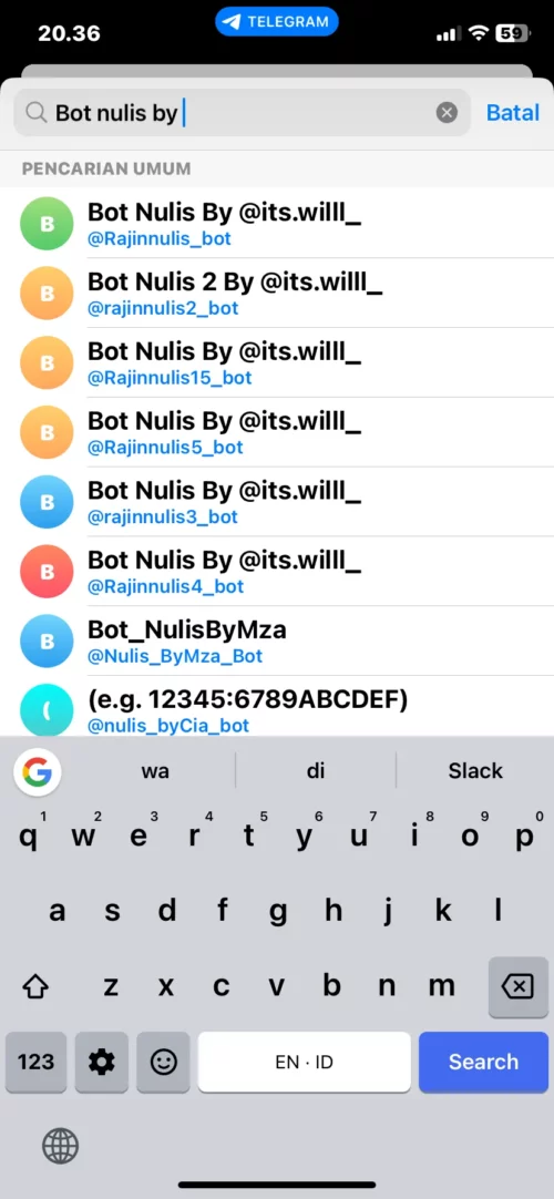 bot nulis wa