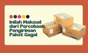 percobaan pengiriman paket gagal