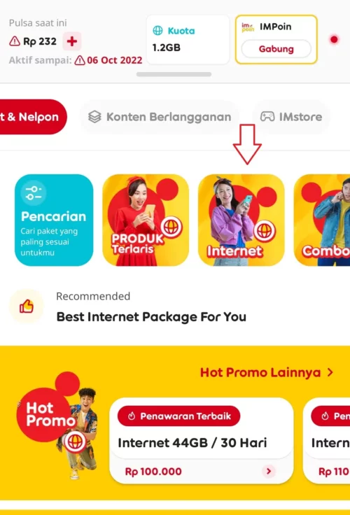 kuota malam indosat