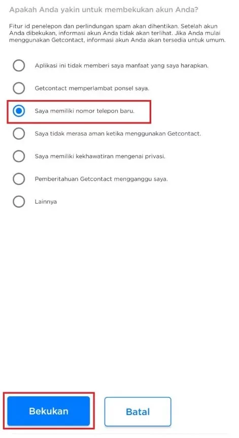 Cara Mengganti Nomor di Getcontact dengan Nomor Baru