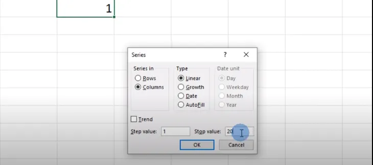 Cara Mengurutkan Nomor di Excel Otomatis Menggunakan Bantuan Menu Fill