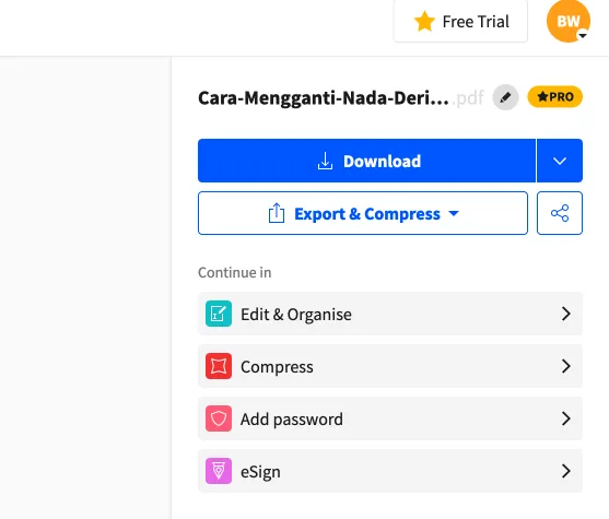 Cara Merubah Foto Menjadi PDF dari Website SmallPDF