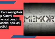 3 Cara Mengatasi HP Xiaomi Memori Penuh padahal Aplikasi Sedikit