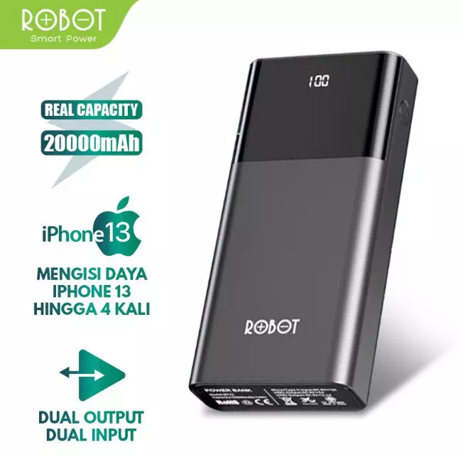 Powerbank Robot RT22 - Power Bank Yang Bagus Merek Terkenal