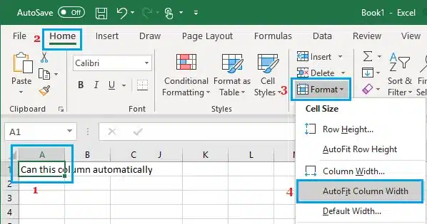 cara merapikan tabel di excel