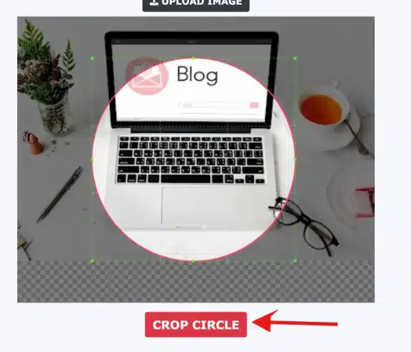 crop foto lingkaran online