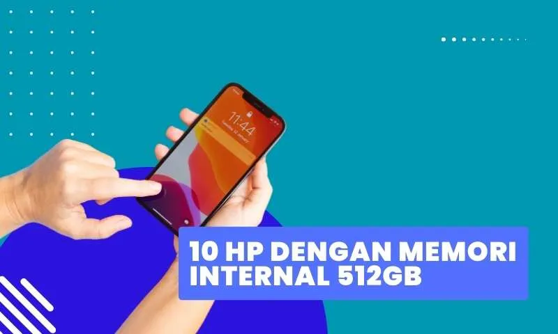 hp dengan memori internal 512gb