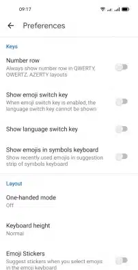 pengaturan keyboard oppo