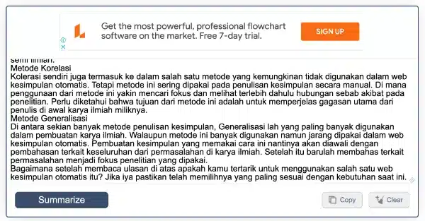 3 Web untuk Membuat Kesimpulan Otomatis