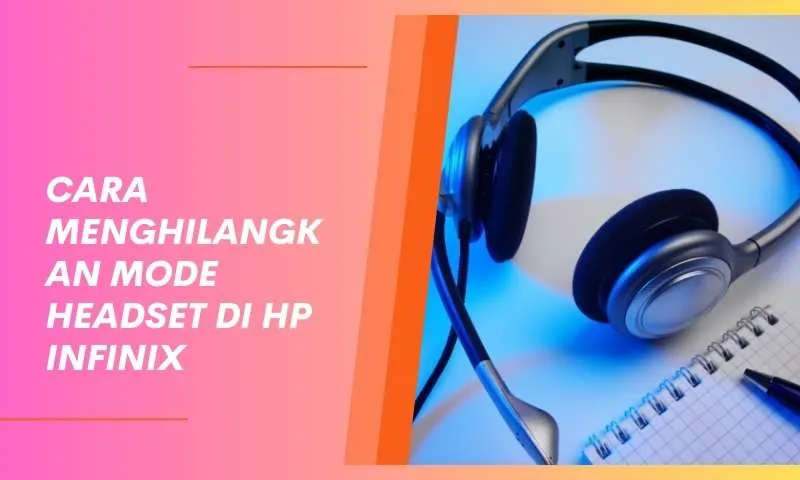 cara menghilangkan gambar headset di hp