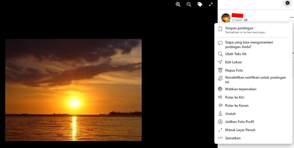 Cara Menghapus Foto Sampul di Facebook Lewat HPPC