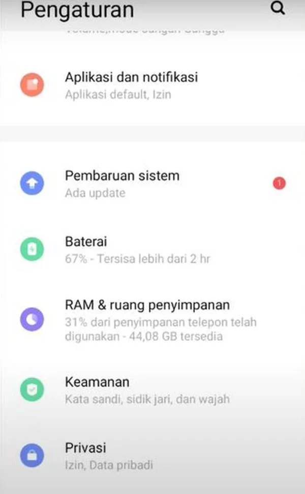 Cara Update HP Vivo Tanpa Aplikasi dan PC