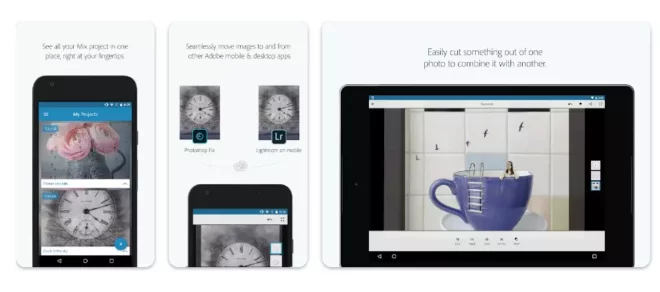 Adobe Photoshop Mix - Aplikasi Desain Grafis Android Dari Adobe