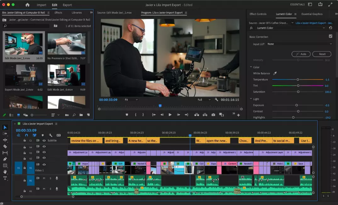 Adobe Premier Pro - Aplikasi Editor Video PC Untuk Profesional