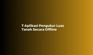 Aplikasi Pengukur Luas Tanah