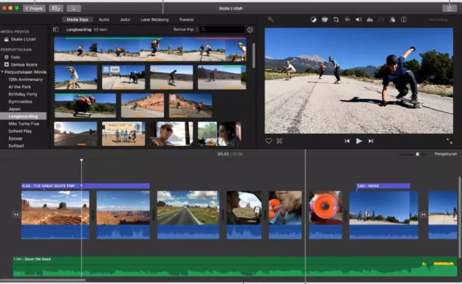 Apple iMovie - Aplikasi Editor Video PC Khusus MacOS