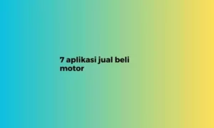 Aplikasi Jual Beli Motor