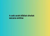 4 Cek Arah Kiblat Sholat Secara Online