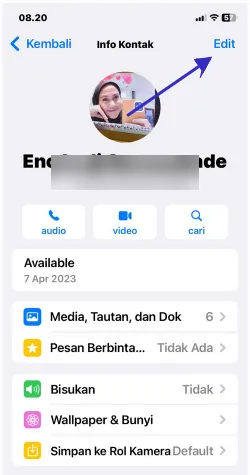 Cara Mengganti Nama Kontak di WA