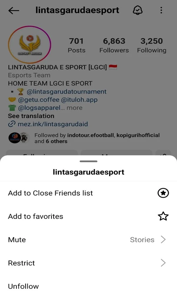 Cara Unmute Storay IG ke Akun Dituju Lewat Aplikasi