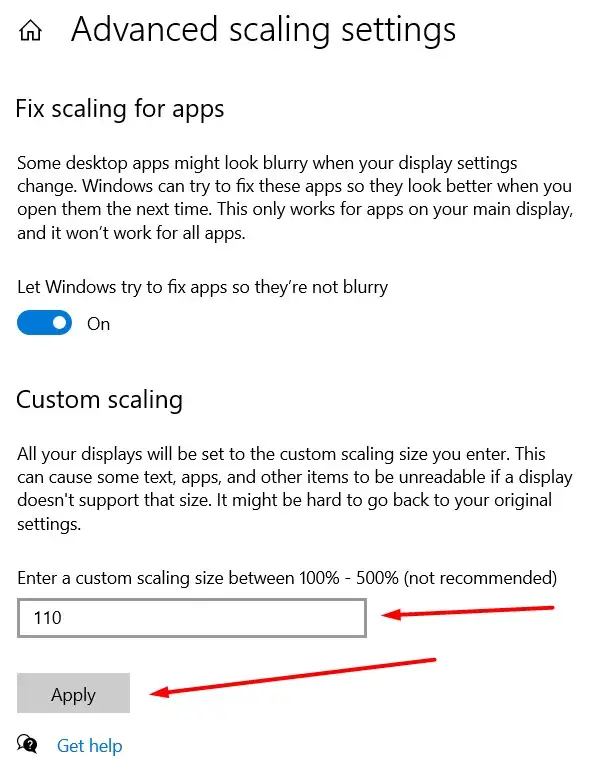 advance setting 2