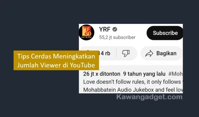 Cerdas Meningkatkan Jumlah Viewer di YouTube