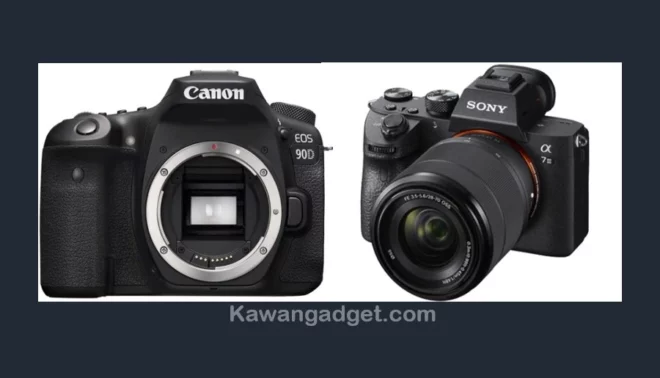 perbedaan kamera DSLR dan Mirrorless