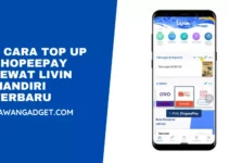 3 Cara Top Up Shopeepay Lewat Livin Mandiri Terbaru 2023