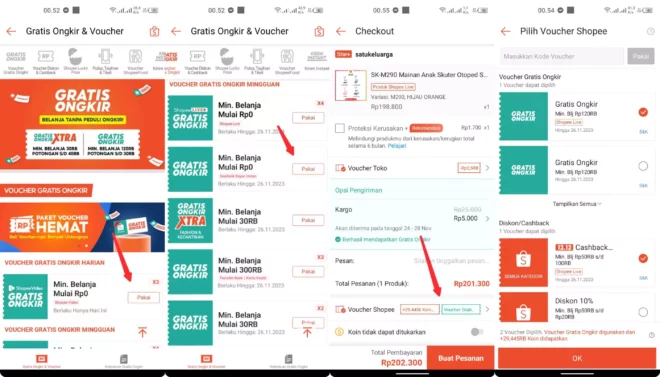 Cara Memesan Barang di Shopee Gratis Ongkir dan Mendapatkan Terbaru 2023