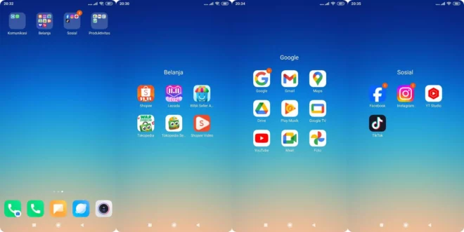 Cara Mengelompokkan Aplikasi di HP Android Agar Lebih Rapi
