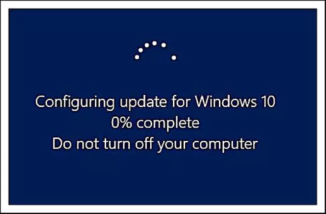 Tunggu Sampai Proses Update Windows Selesai