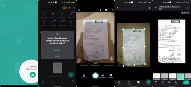 Cara Menggunakan Camscanner