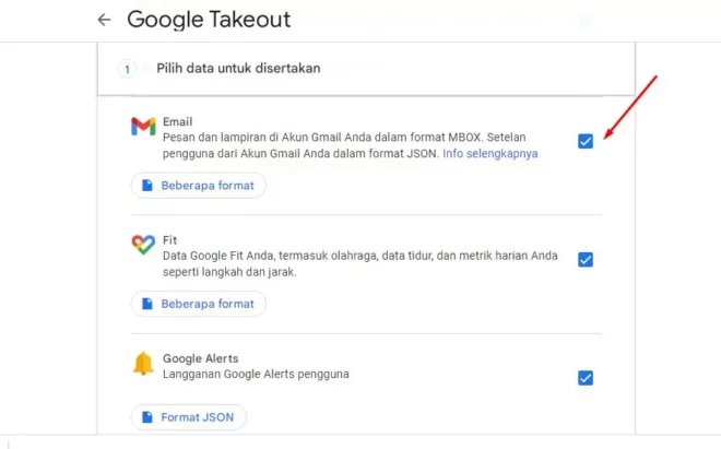 Cara Mengembalikan Pesan Email Yang Terhapus di Gmail Menggunakan Takeout Google